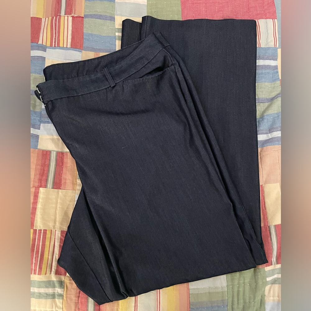 Worthington - Tall - 22W- Dark Blue Denim Pants